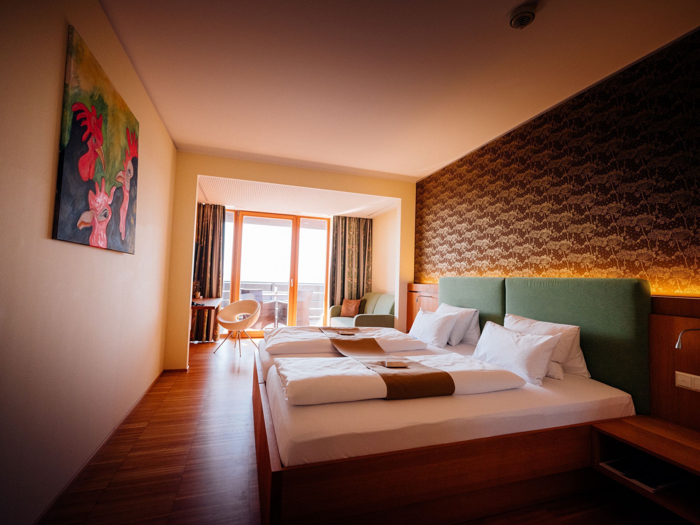 Double Room (Castle View) | Select Comfort beds, in-room safe, soundproofing, cribs/infant beds