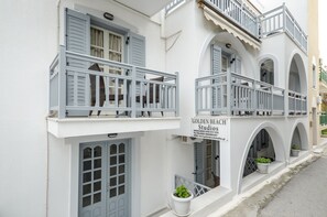 Façade de l’hébergement