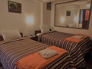 Chambre avec lits jumeaux