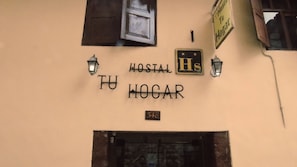 Fassade der Unterkunft