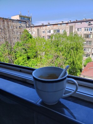 Superior Double or Twin Room, Detached Private Bathroom, (shared apartment) | Vista desde la habitación