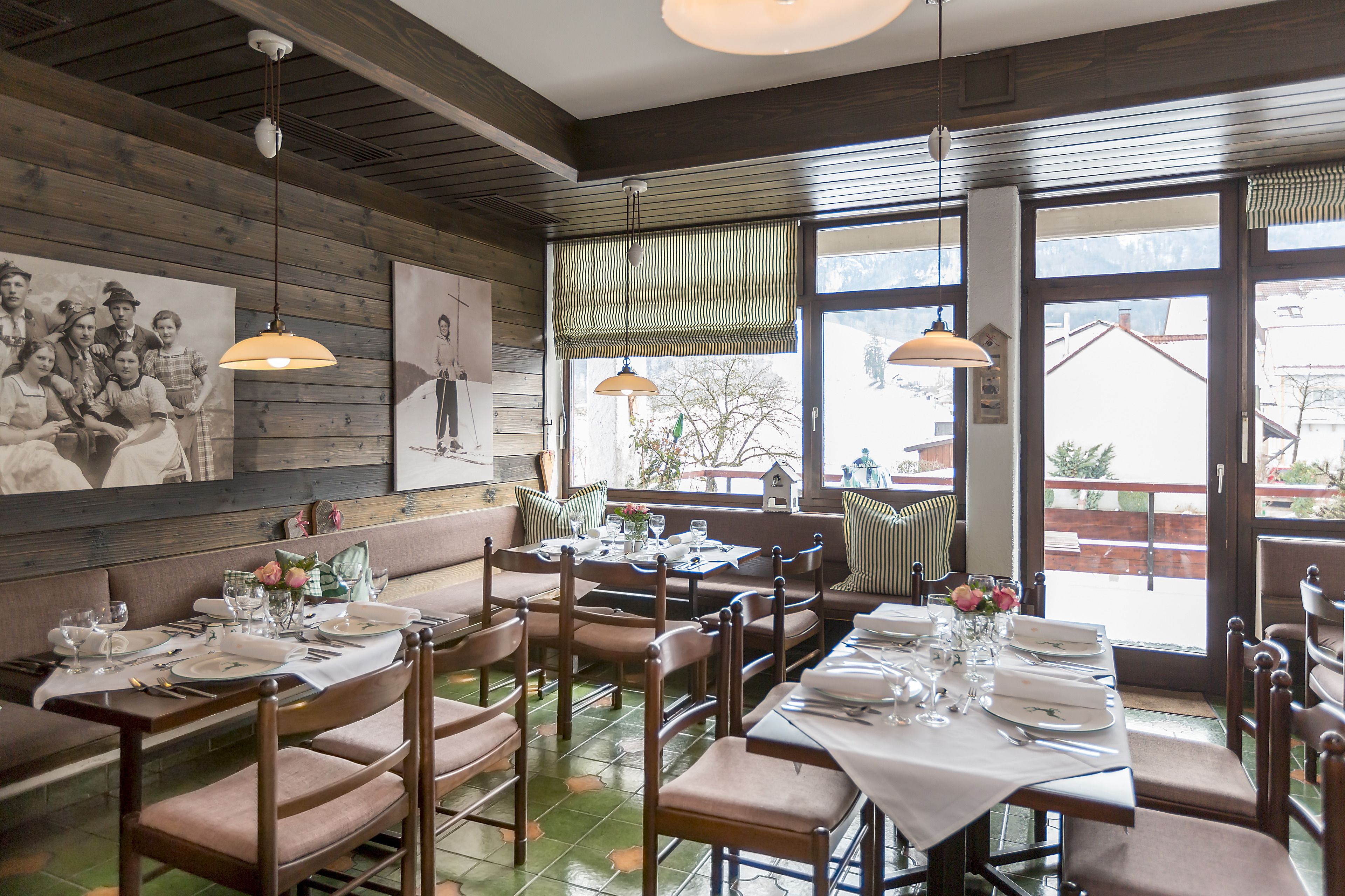 lunch and dinner served, regional cuisine