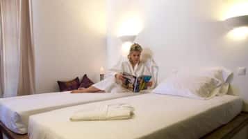 Frette Italian sheets, in-room safe, soundproofing