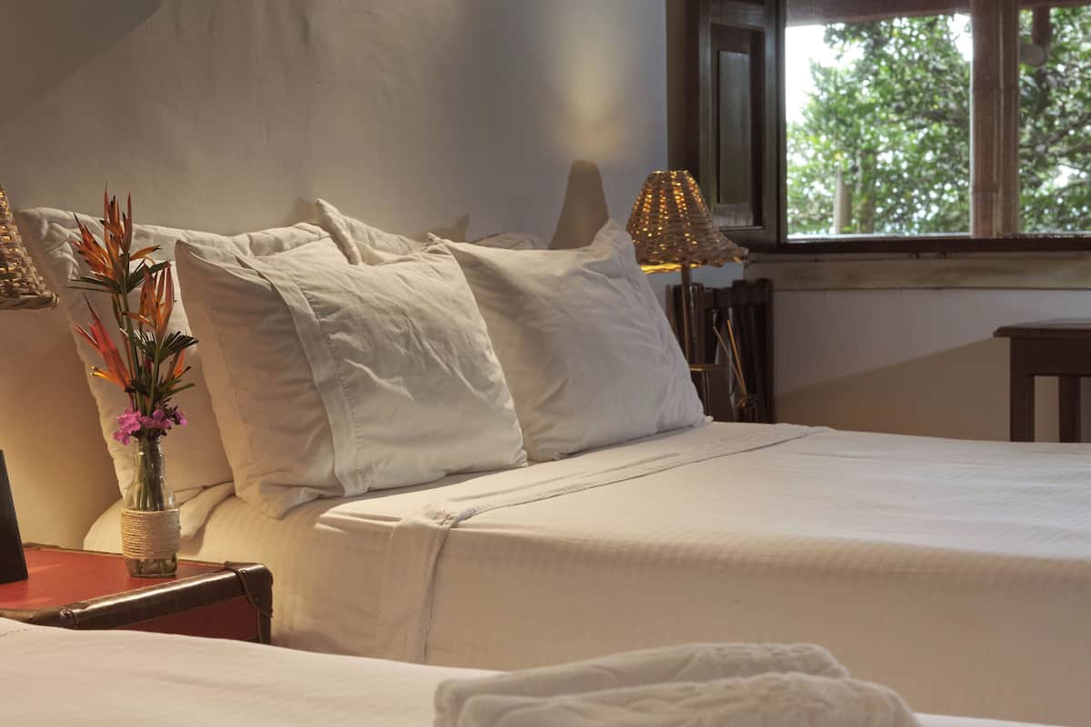 deluxe quadruple room | 1 bedroom, down duvets, in-room safe, free wifi