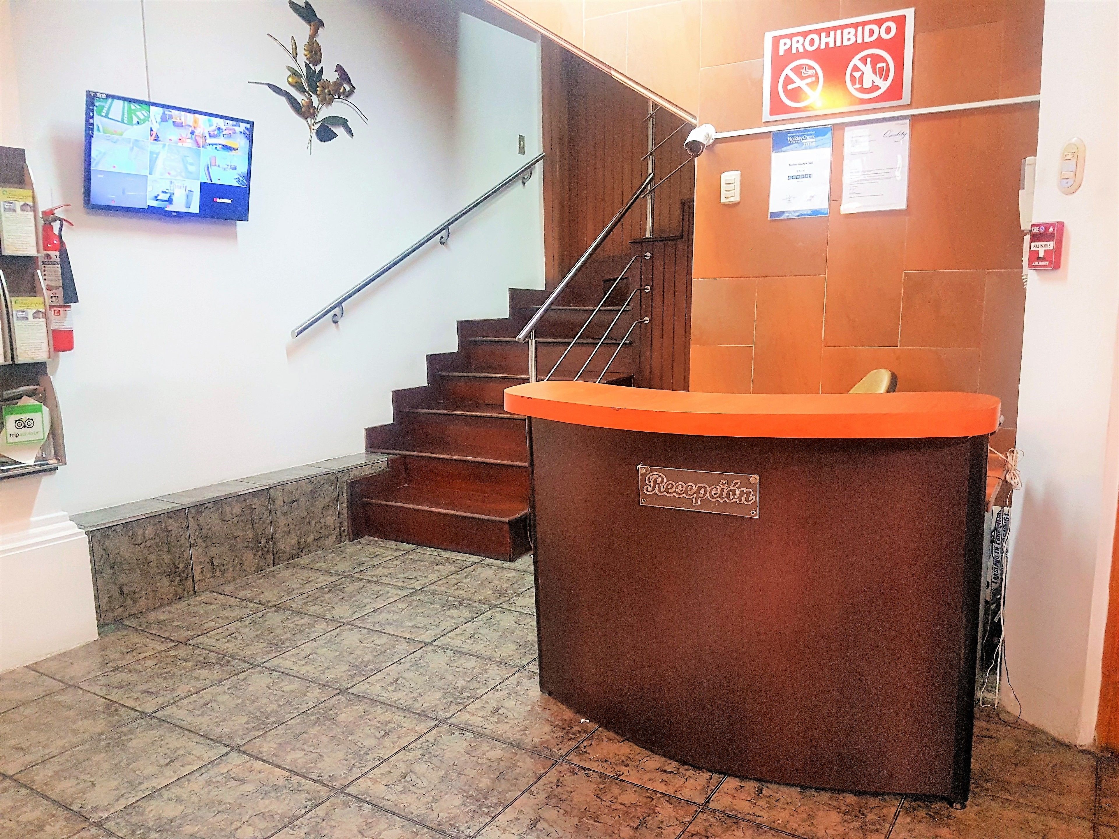 check-in/check-out kiosk