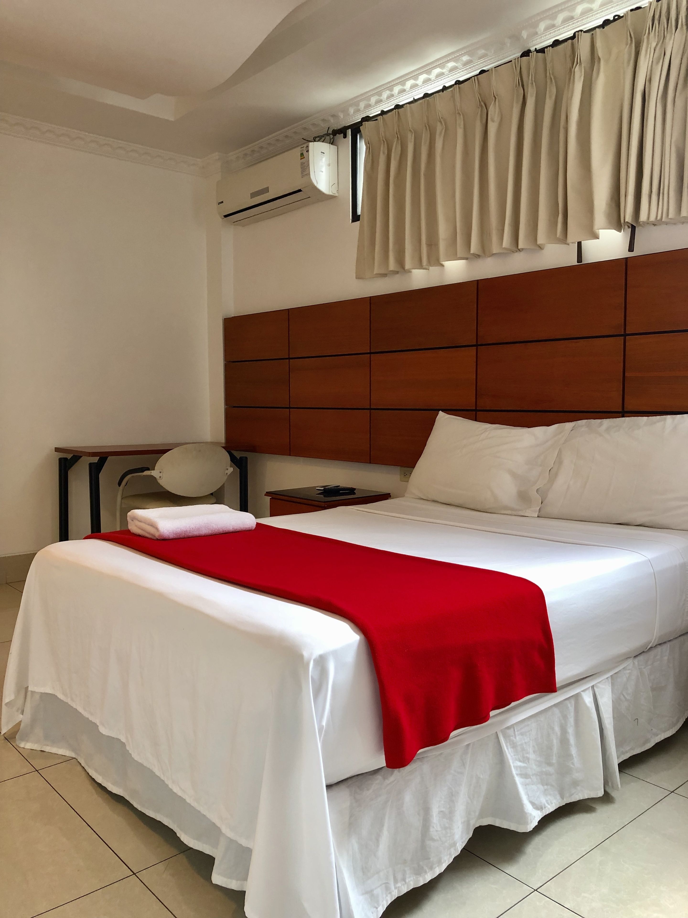 single room | in-room safe, desk, blackout curtains, rollaway beds