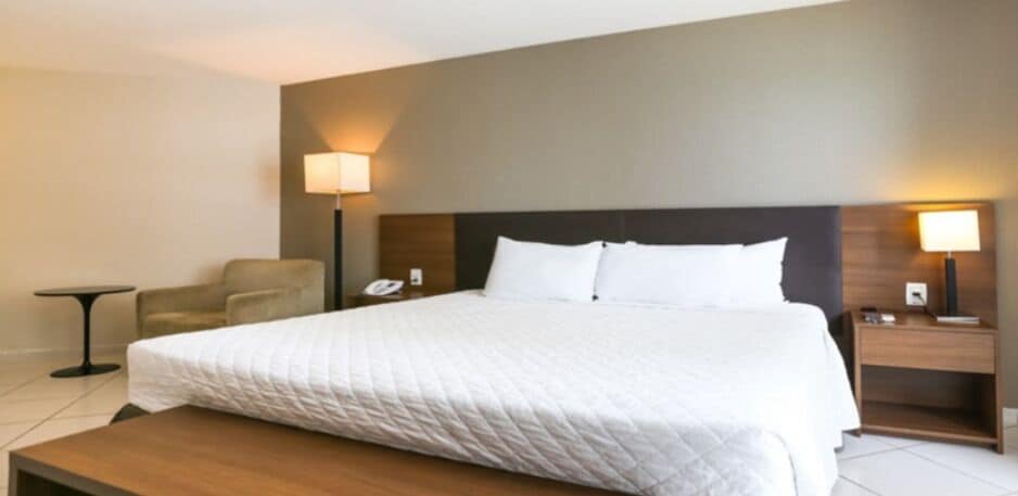 Quarto standard | Frigobar, cofres nos quartos, escrivaninha