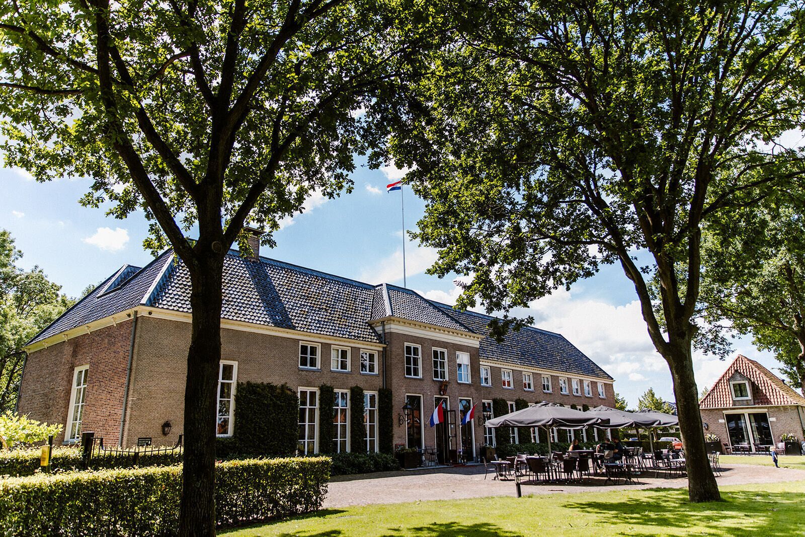 Façade de l’hébergement