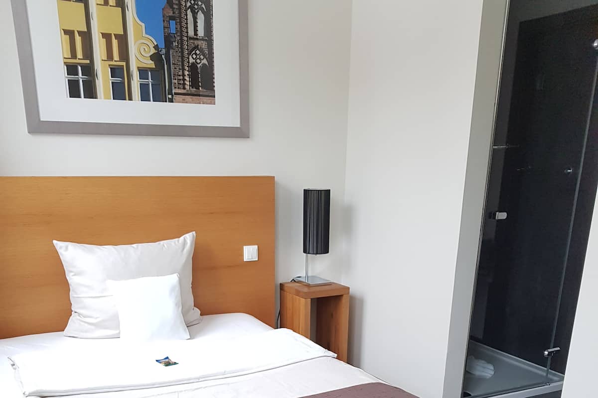 Single Room, City View | Minibar, in-room safe, desk, free WiFi