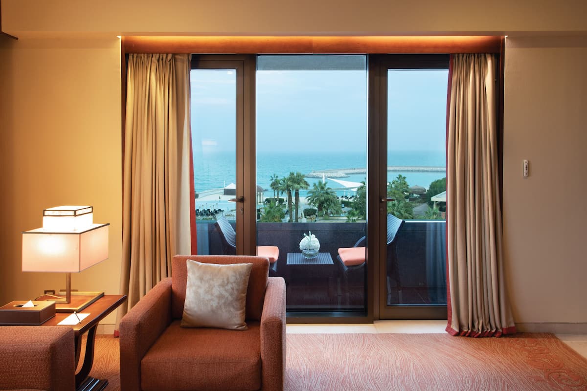 Deluxe-Suite, Balkon, Meerblick | Blick vom Balkon