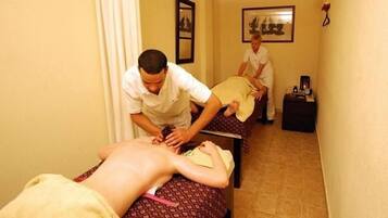 Body treatments, body wraps, body scrubs, facials