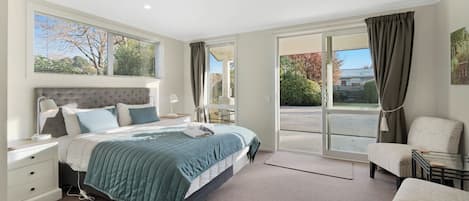 Individually decorated, blackout drapes, soundproofing