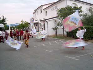 Entrada de la propiedad