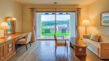 In-room safe, desk, blackout curtains, iron/ironing board