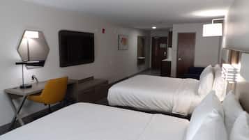 Egyptian cotton sheets, premium bedding, pillowtop beds, desk