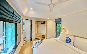 Jungle Hut (Deluxe Cottage-Private Bathroom) | ผ้าม่านกันแสง, Wi-Fi ฟรี, ผ้าปูที่นอน