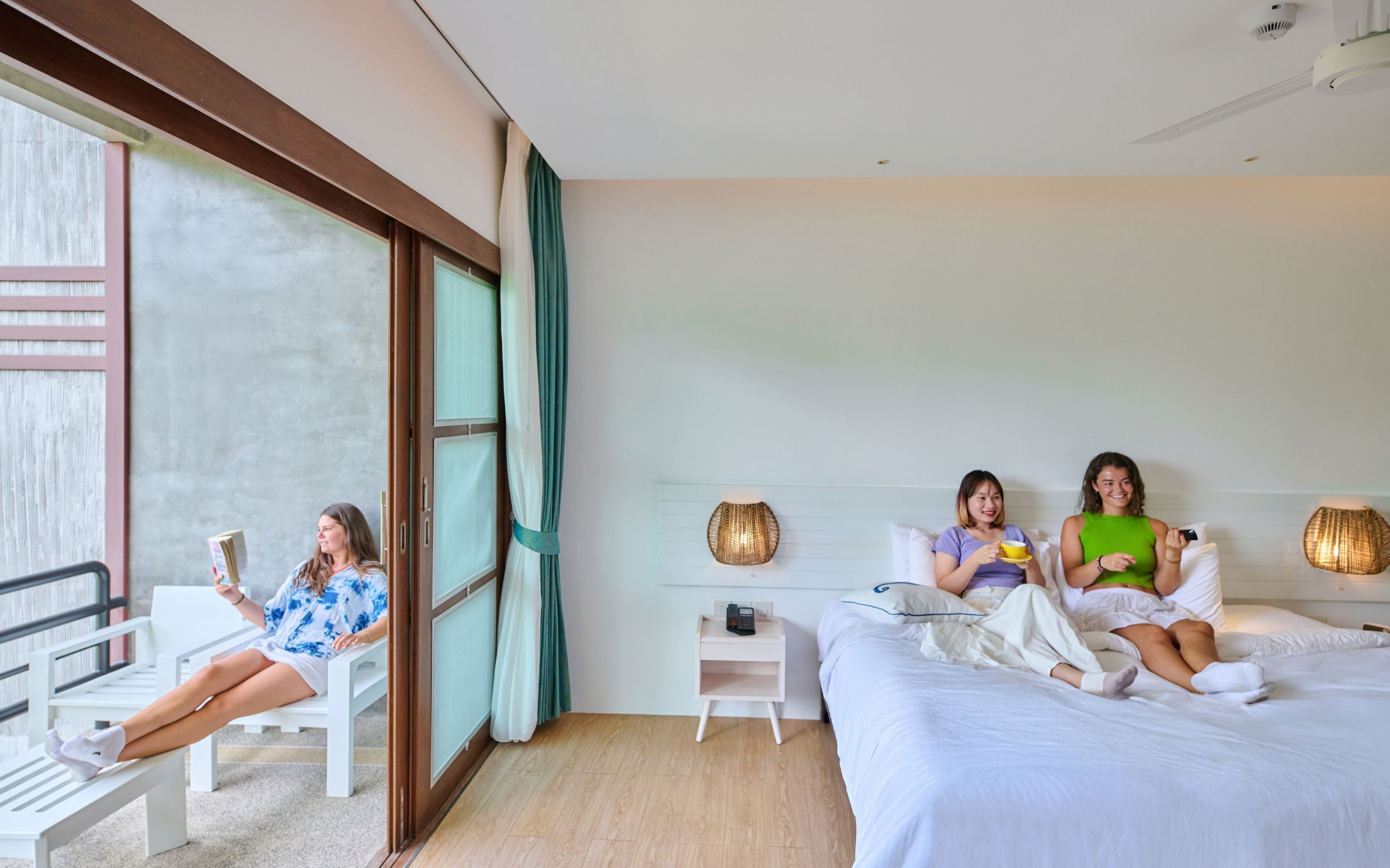 Tanote Bay Suite (Suite with Sea View) | ระเบียง