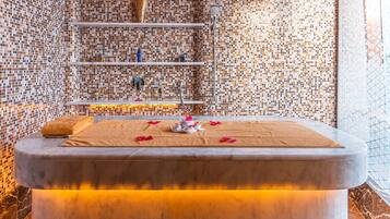Hot stone-massage, deep tissue-massage, svensk massage, thai-massage