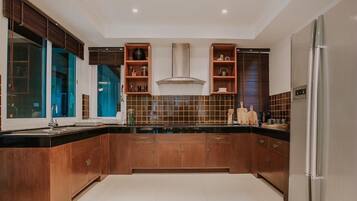 Four Bedroom Villa with Private Pool | Private kitchen | Fridge