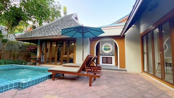 2 Bedrooms Pool Villa | 2 bedrooms, hypo-allergenic bedding, desk, free WiFi