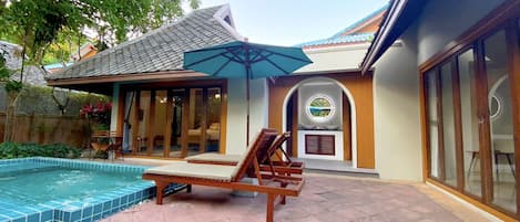 2 Bedrooms Pool Villa | 2 bedrooms, hypo-allergenic bedding, desk, free WiFi