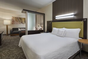 Suite, 1 King Bed | In-room safe, desk, iron/ironing board, free WiFi