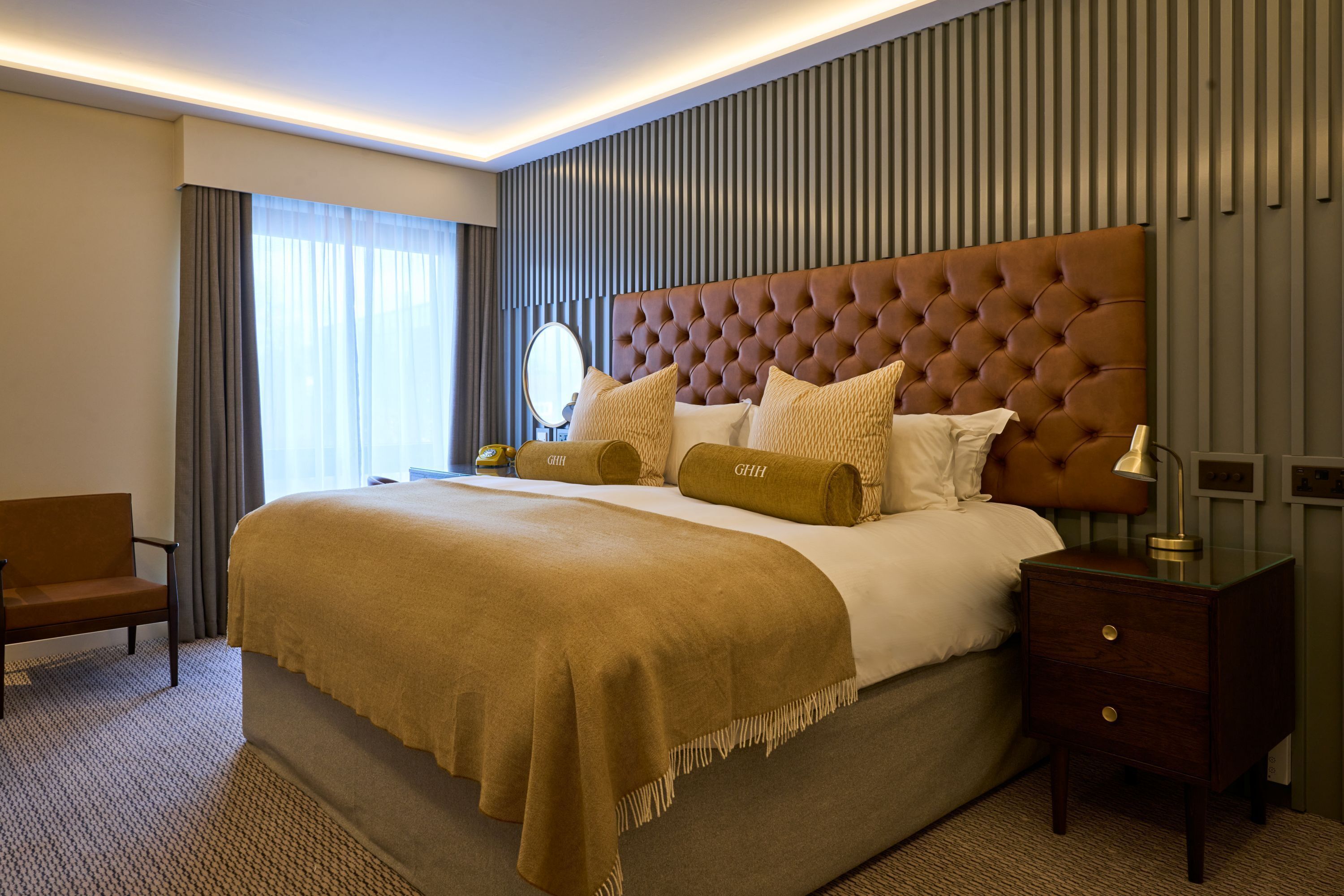 Superior Double Room | Egyptian cotton sheets, in-room safe, desk, laptop workspace