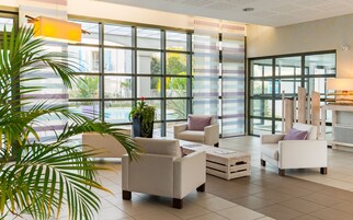 Sala de estar en el lobby