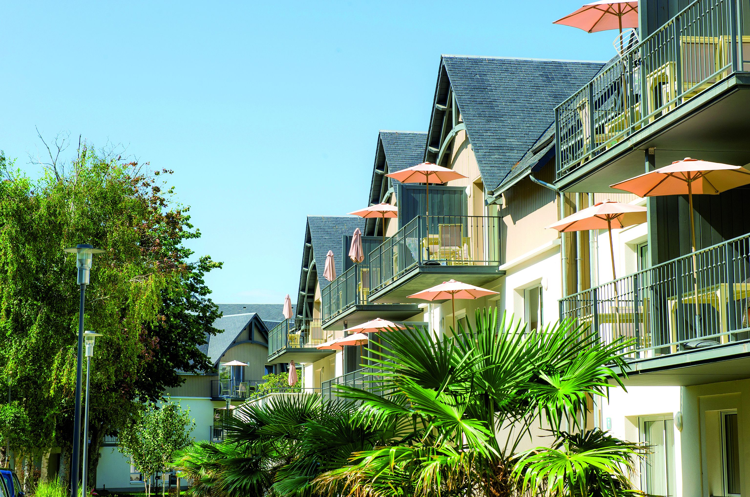 Façade de l’hébergement