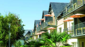 Voorkant van accommodatie