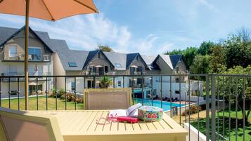 Appartement, 2 pieces, 2/4 personnes | Vue sur le jardin