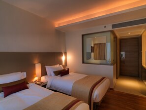 Superior Room, 2 Twin Beds | Premium bedding, in-room safe, desk, laptop workspace - Spree Shivai Hotel Pimpri (Pune)