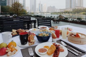Frukostbuffé varje dag (CNY 198.00 per person)