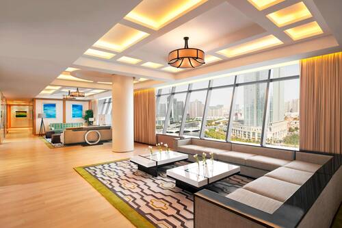 Presidential Suite, 2 Bedrooms | In-room safe, individually decorated, desk, laptop workspace