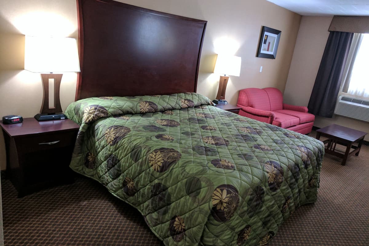 Standardzimmer, 1 King-Bett | Hochwertige Bettwaren, Schreibtisch, Bügeleisen/Bügelbrett
