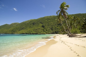 Beach nearby, white sand - Hotel La Tortuga (Las Terrenas)