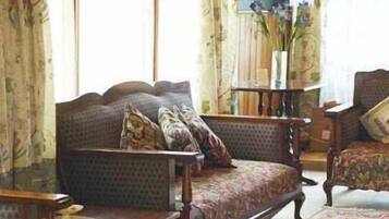 72-inch flat-screen TV with digital channels, TV, DVD player