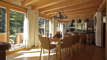 Chalet, 5 Bedrooms (Le torrent) | Private kitchen | Full-sized fridge, microwave, stovetop, dishwasher