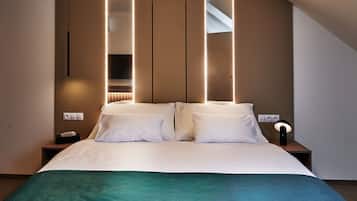 Deluxe-Suite | Minibar, Schreibtisch, laptopgeeigneter Arbeitsplatz