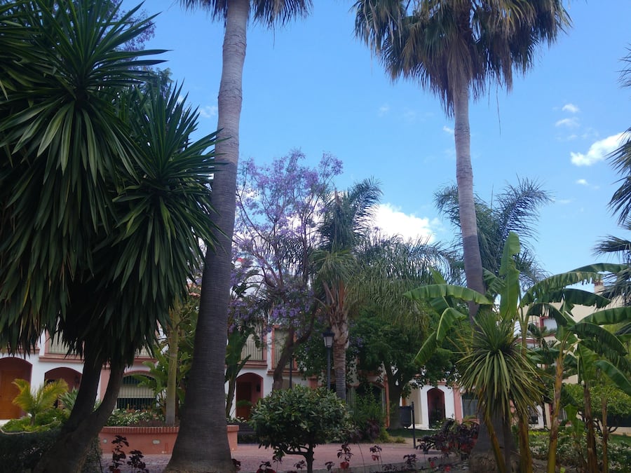 Uitzicht vanuit accommodatie