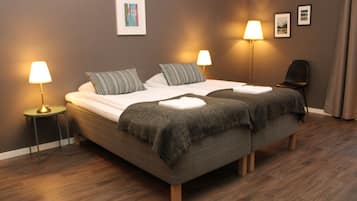 Basic tvÄbÀddsrum - delat badrum | StrykjÀrn/strykbrÀda, gratis wi-fi och sÀngklÀder