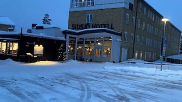 Front of property - evening/night