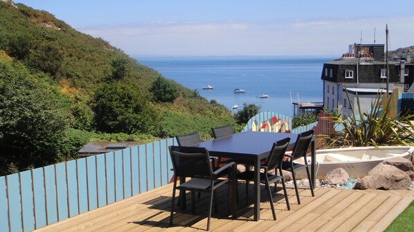 Utsikt fra overnattingsstedet