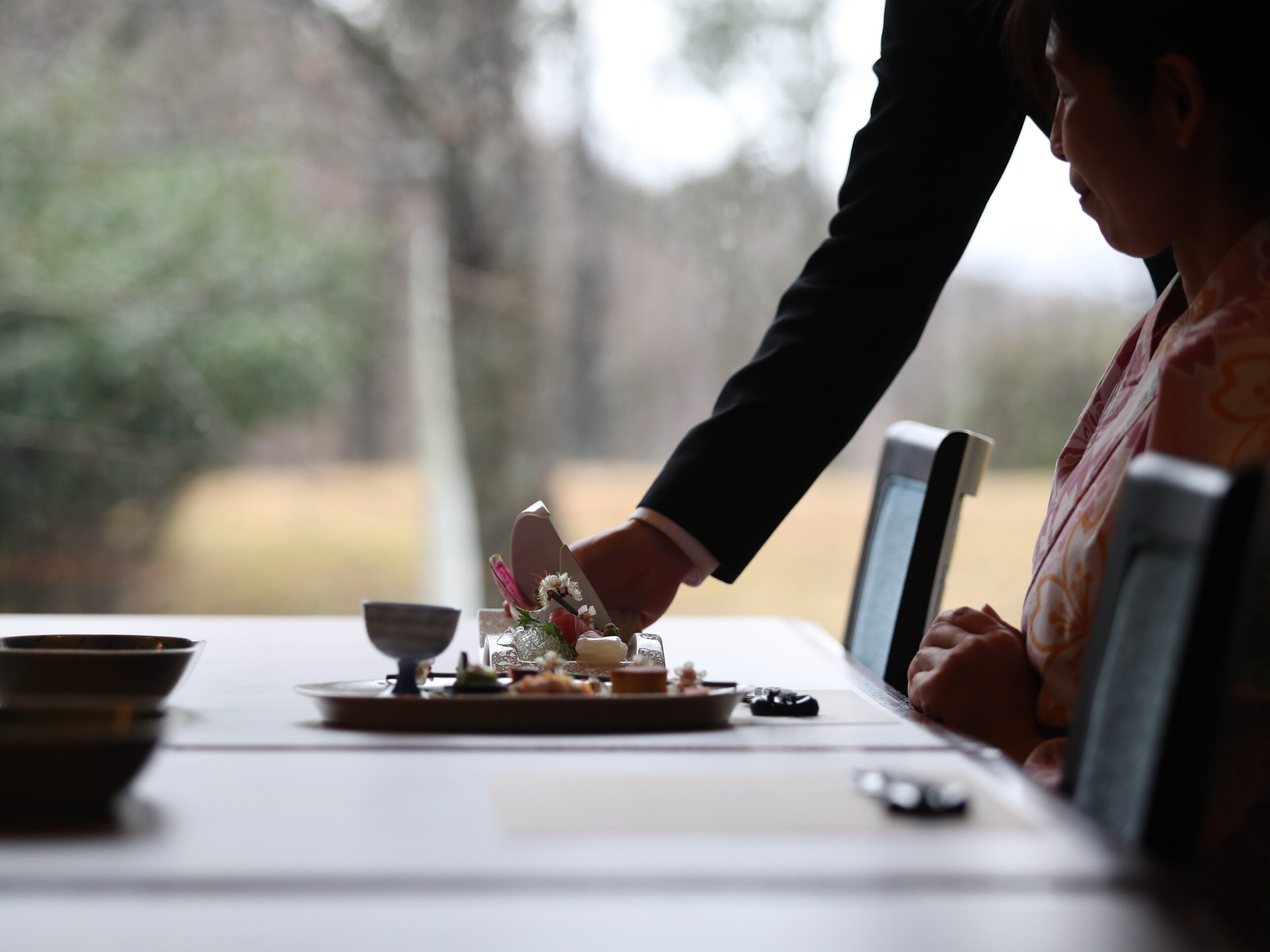 breakfast, dinner served; japanese cuisine, pool views