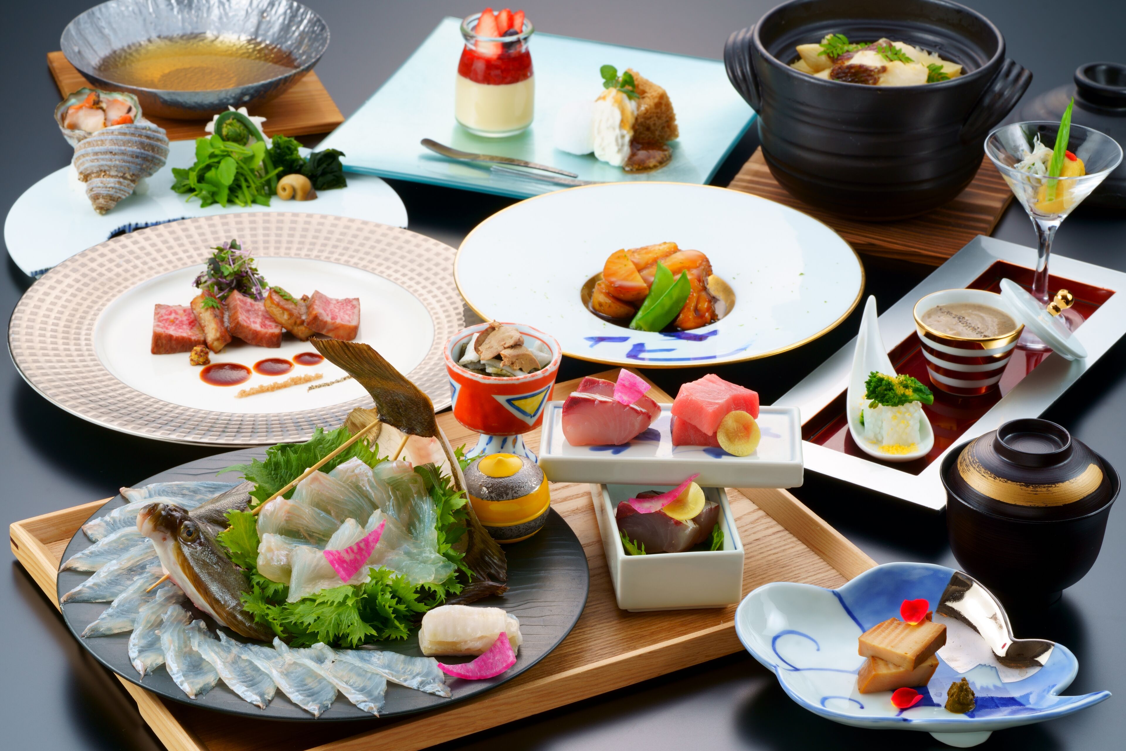 japanese-western room, non smoking, mountain view with seasonal dinner | premium bedding, down duvets, in-room safe, free wifi