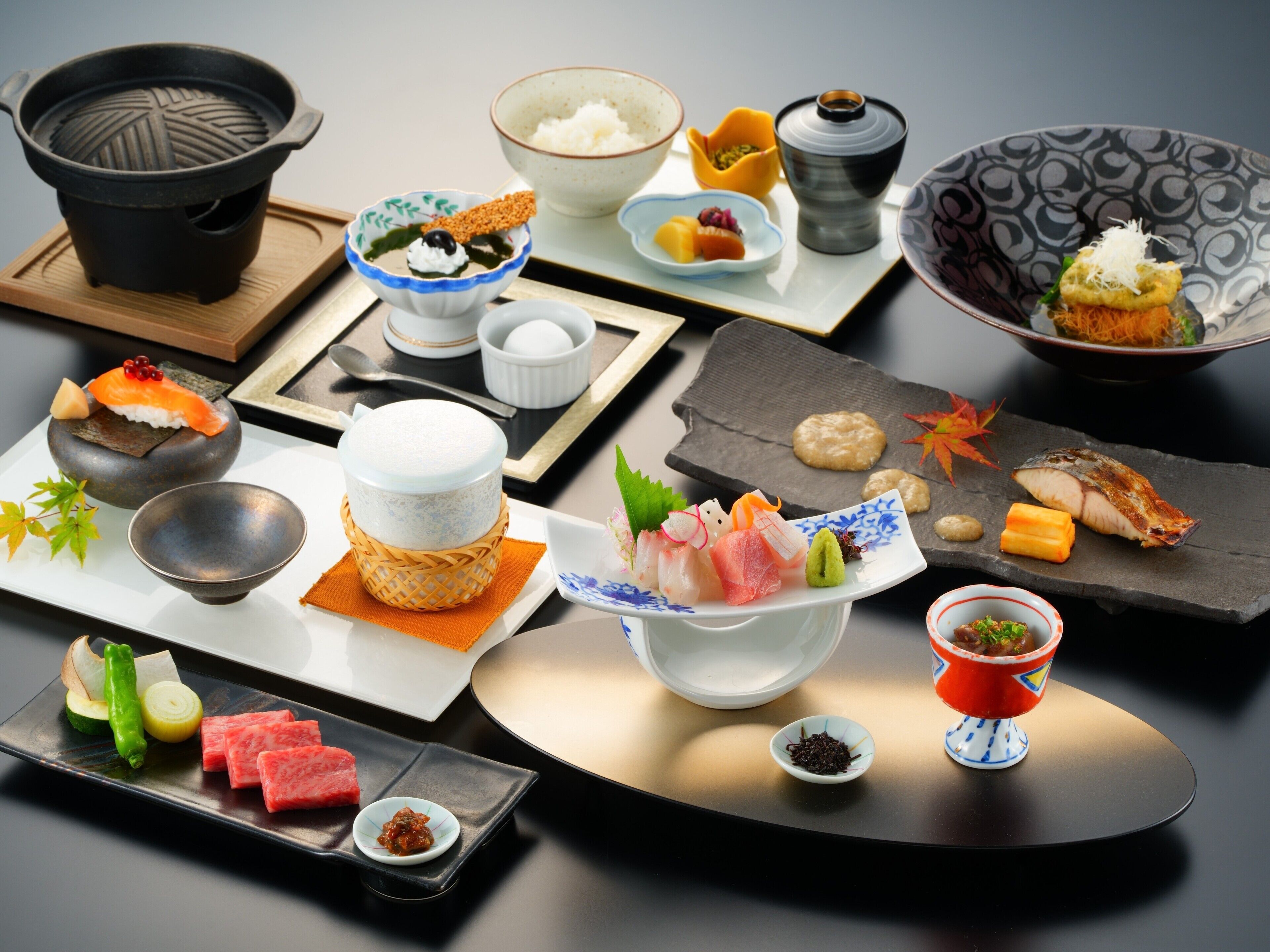 japanese-western room, non smoking, mountain view with shef's recommended dinner | premium bedding, down duvets, in-room safe, free wifi