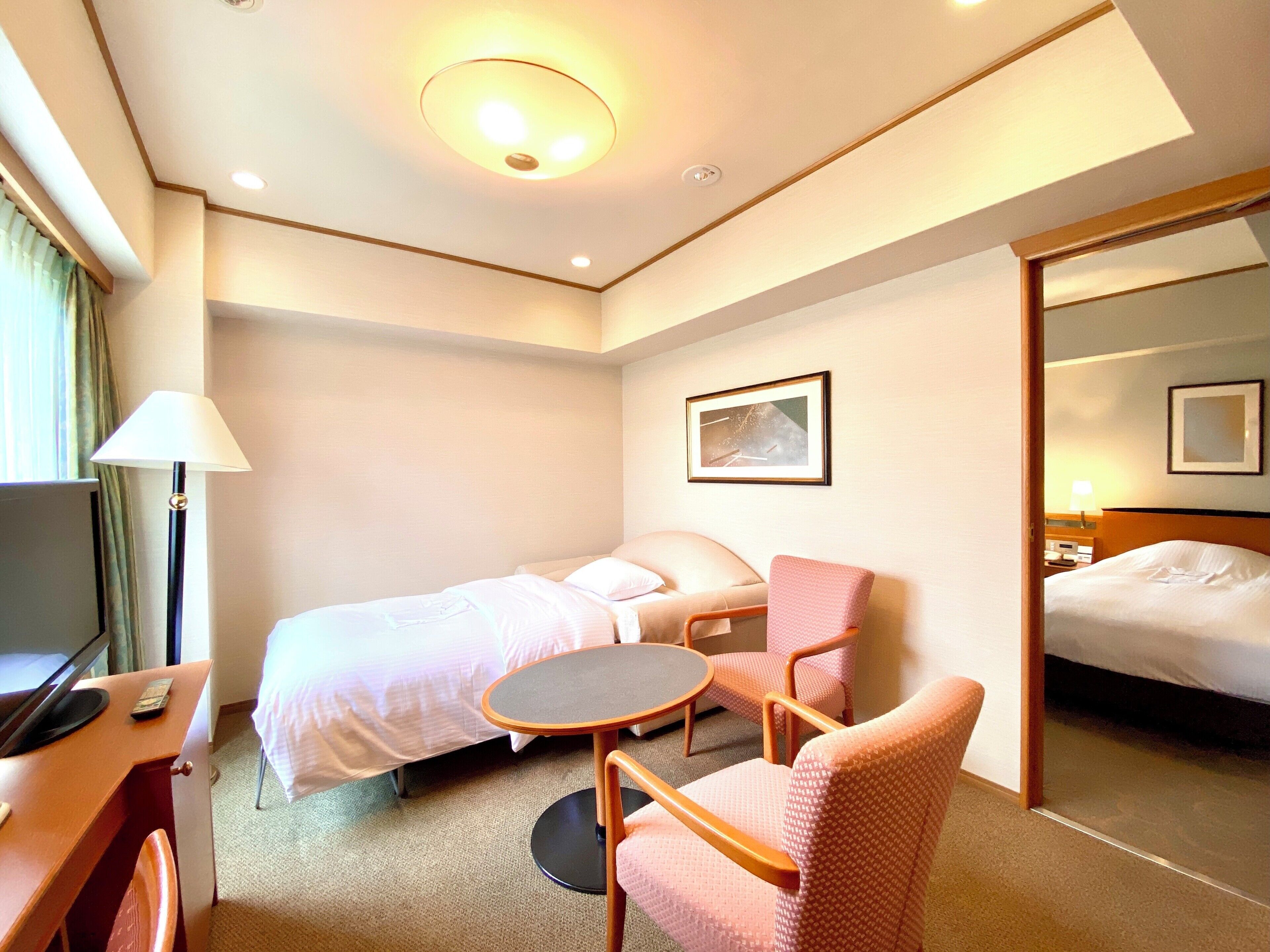 deluxe twin room, non smoking | iron/ironing board, free wifi, bed sheets