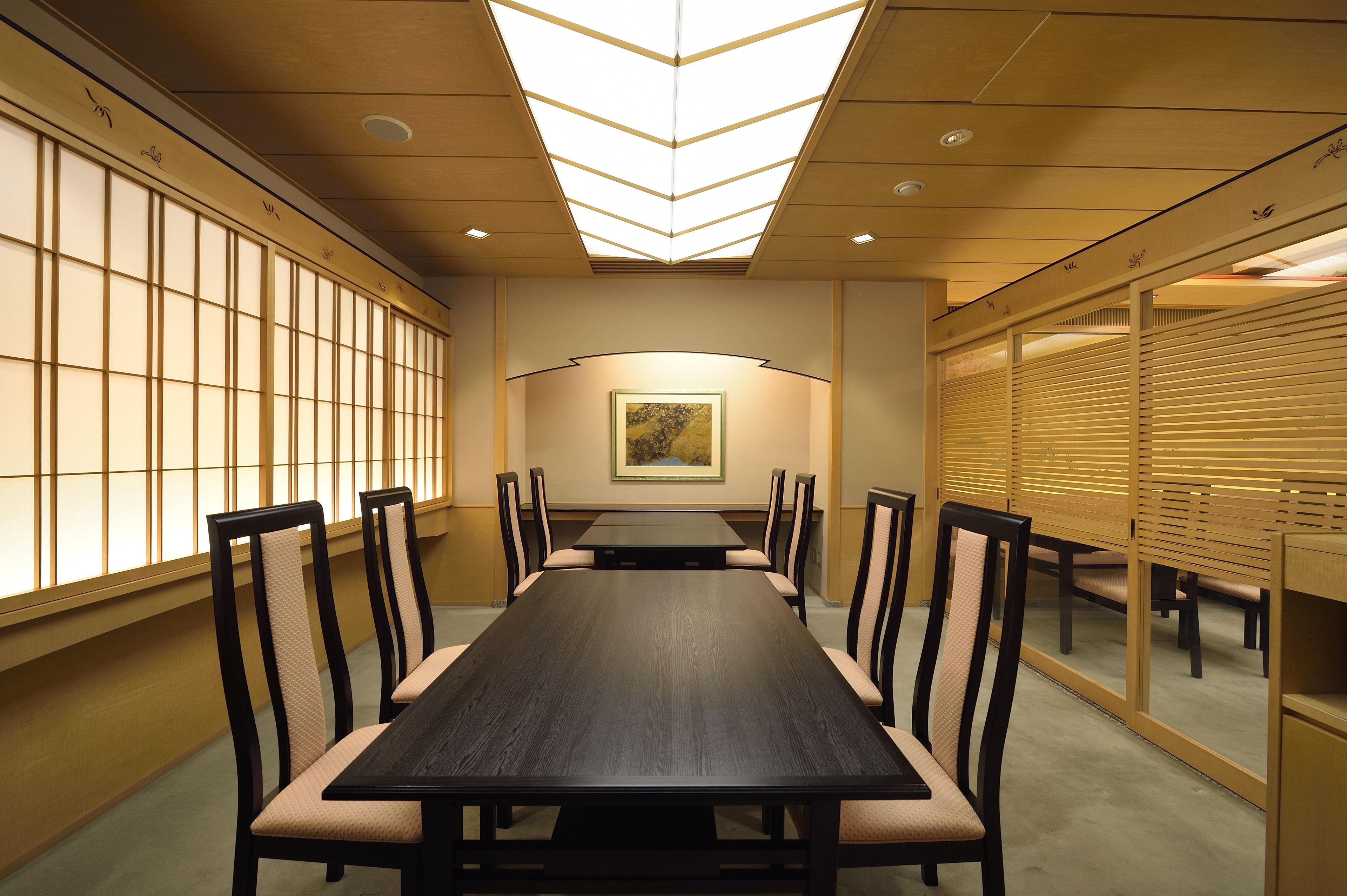 breakfast and dinner served, japanese cuisine