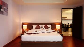 1 habitación, ropa de cama de alta calidad y camas con pillow-top