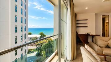 One Bedroom Family Suite | Living area | LCD TV